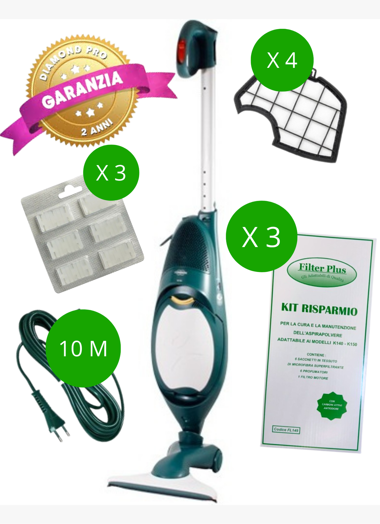 Folletto VK 140 RIGENERATO