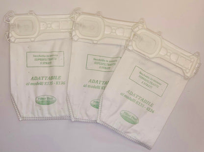 Sacchetti folletto modello VK 135 VK 136