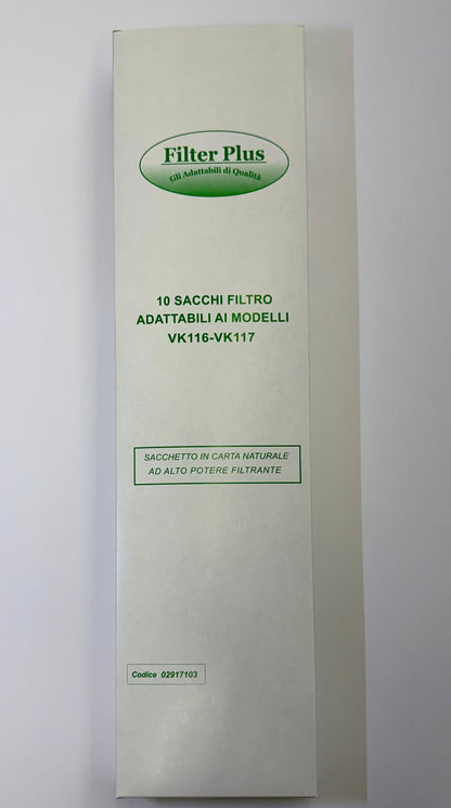 Sacchetti folletto modello VK 116 VK 117