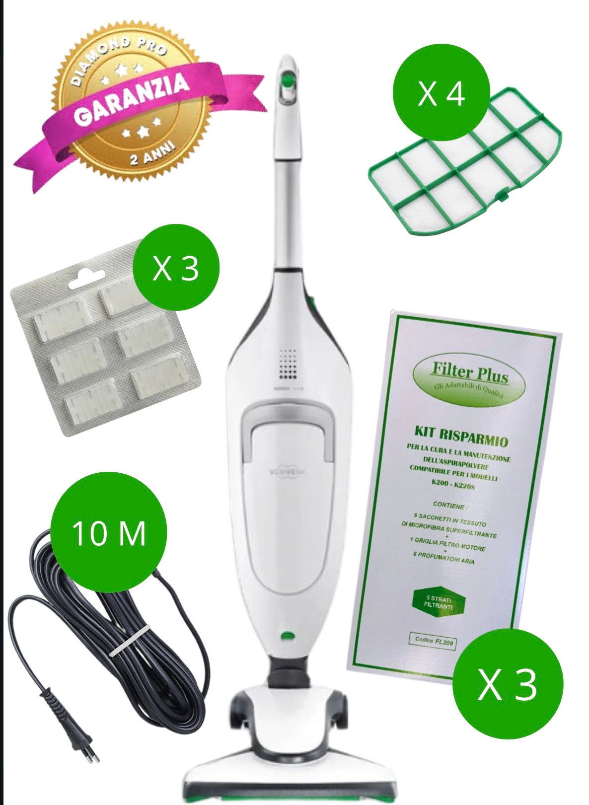 Folletto VK 220 S RIGENERATO