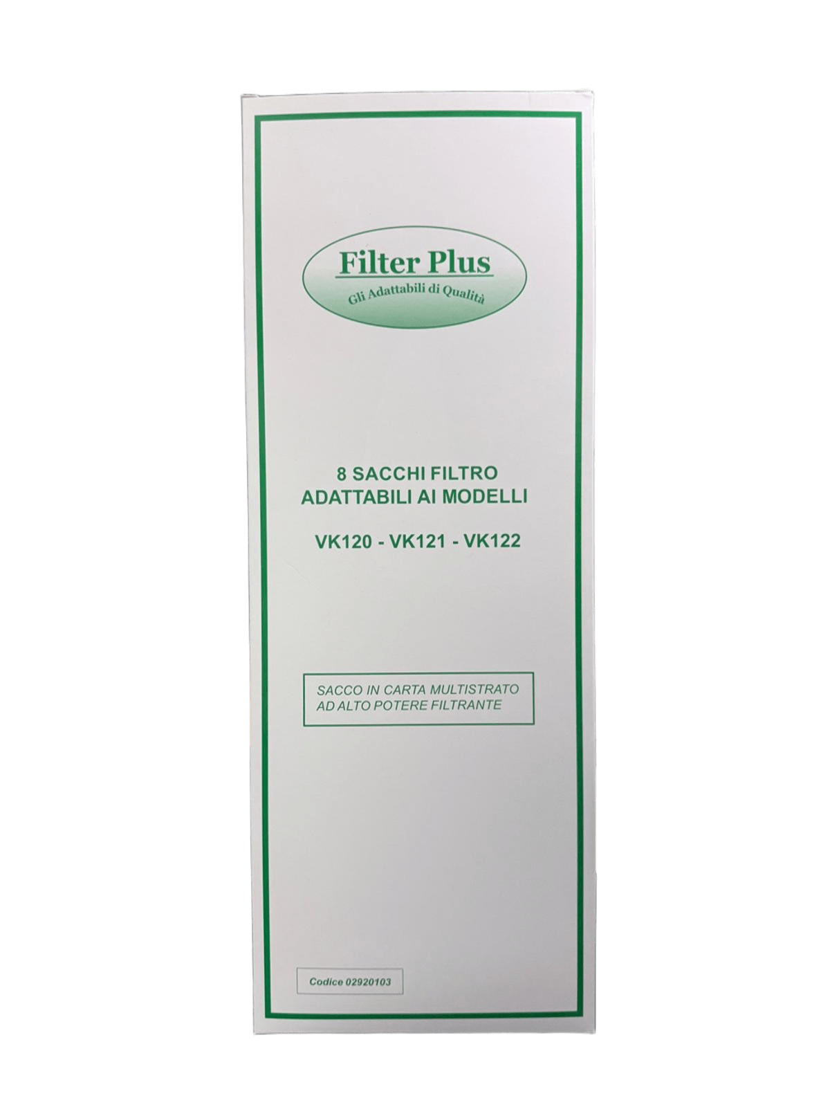 Sacchetti folletto modello VK 120 VK 121 VK 122