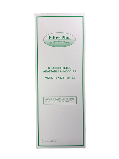 Sacchetti folletto modello VK 120 VK 121 VK 122