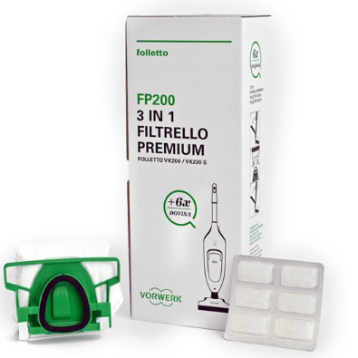 Sacchetti folletto ORIGINALI VK 200 VK 220 S + DOVINA