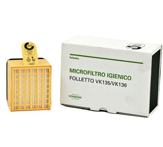 Microfiltro igienico ORIGINALE per i modelli VK 135 VK 136