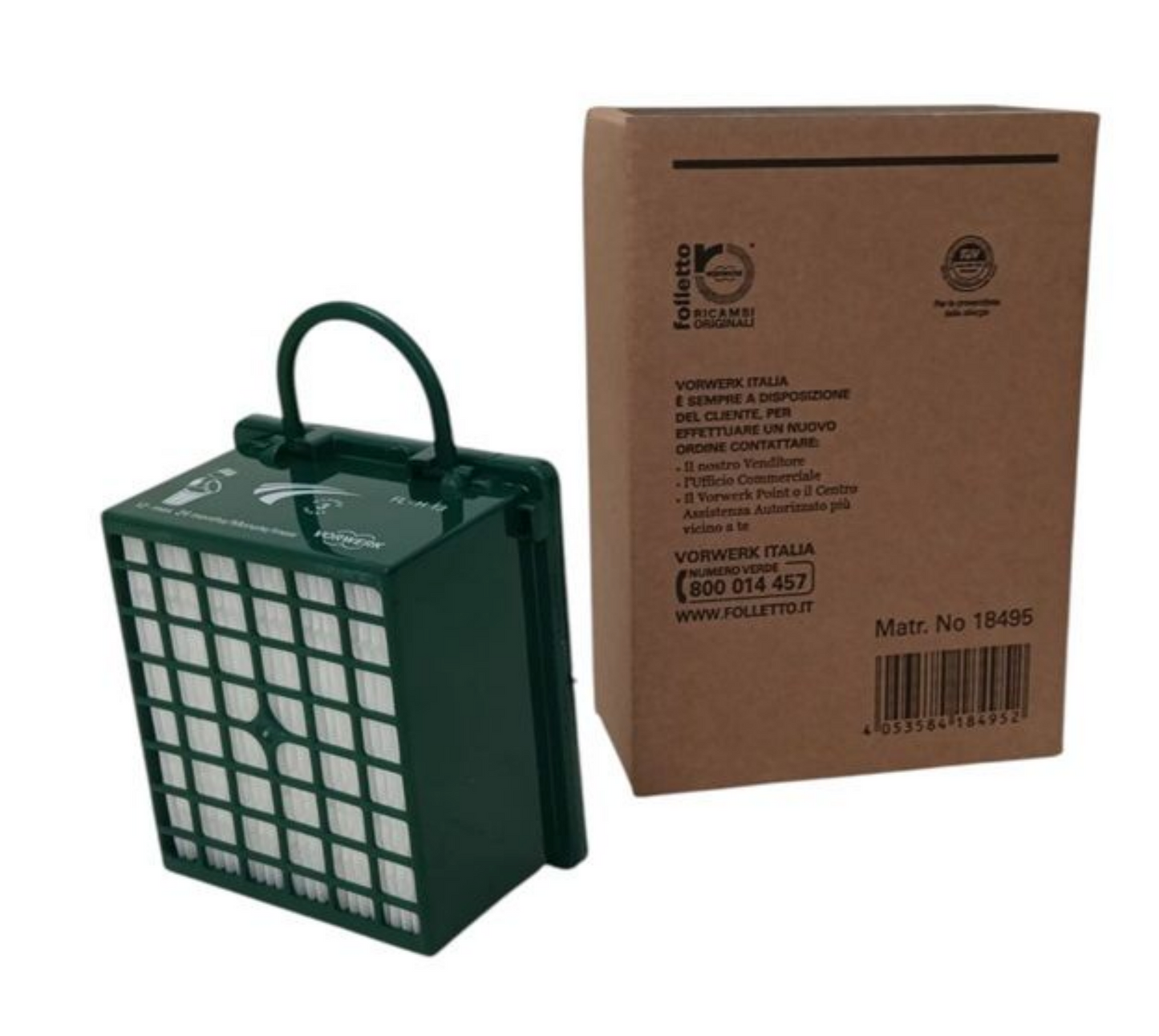 Microfiltro igienico originale vorwerk per i modelli VK 130 VK 131