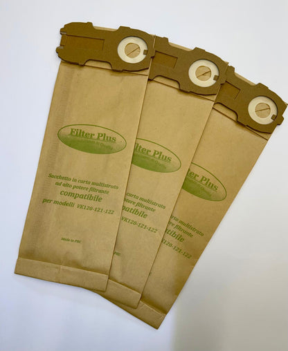 Sacchetti folletto modello VK 120 VK 121 VK 122
