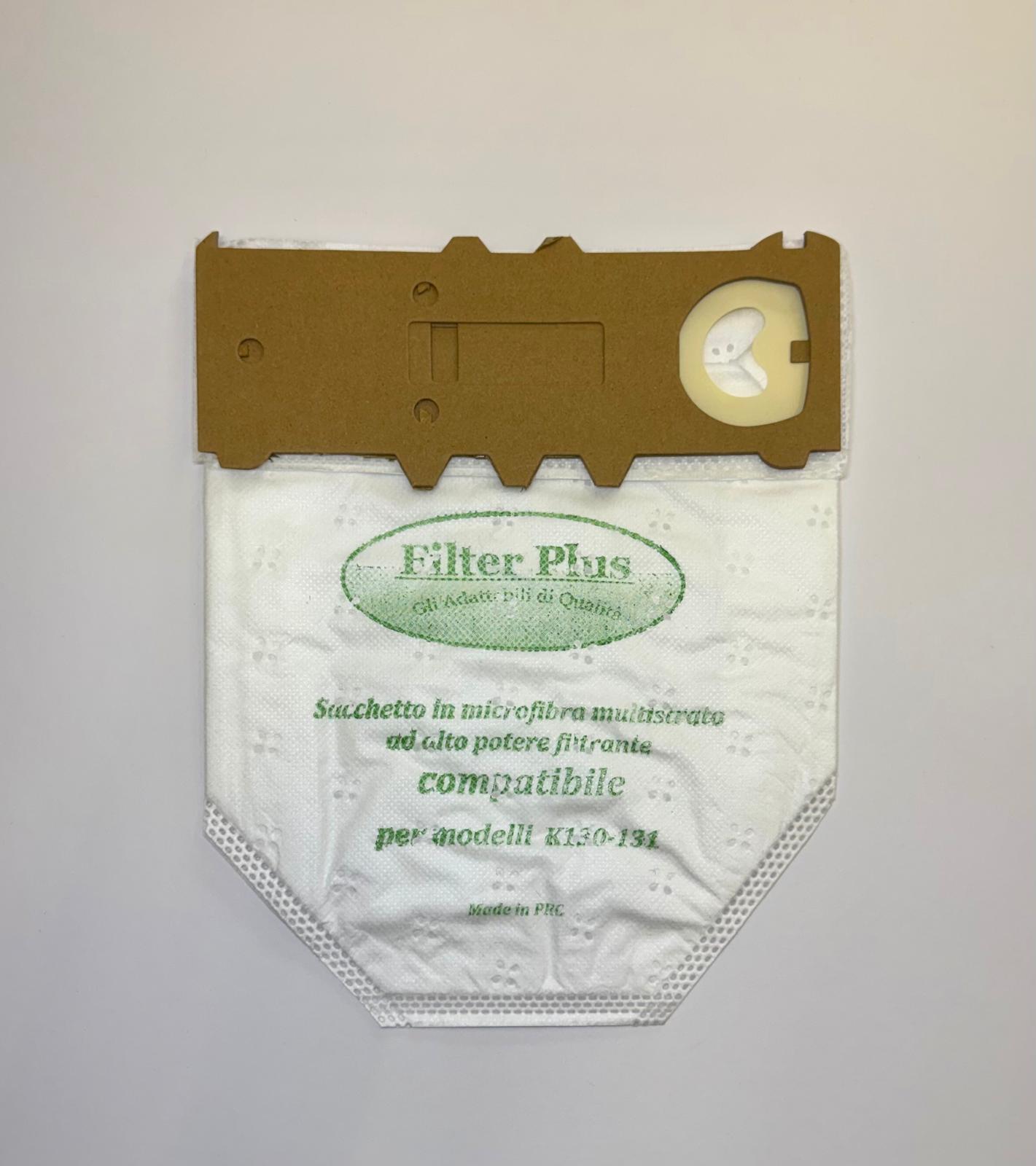 Sacchetti folletto VK 130 VK 131 in microfibra