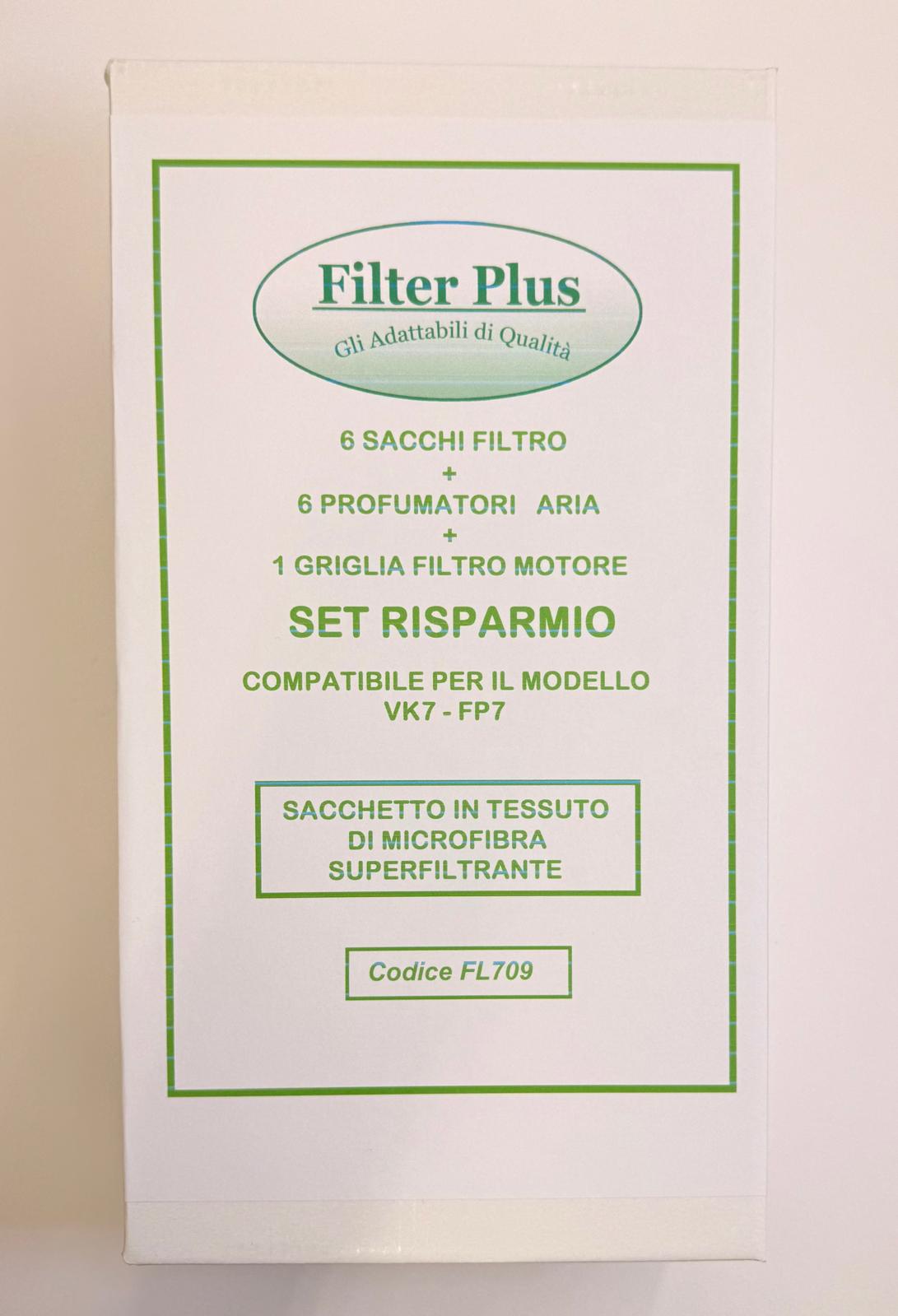 Sacchetti folletto modello VK 7 VK 7S SET RISPARMIO